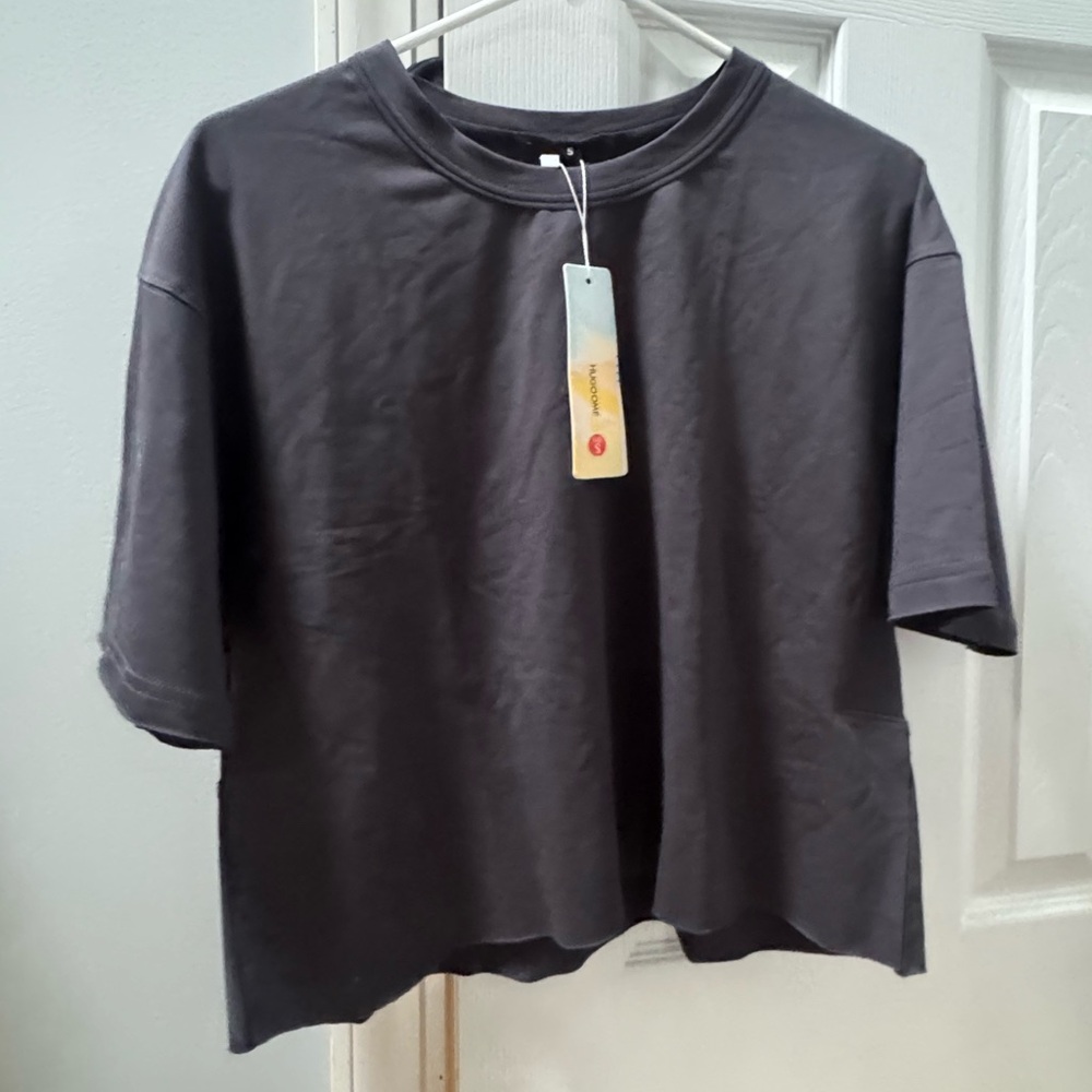 Black Oversized Short Sleeve T-Shirt